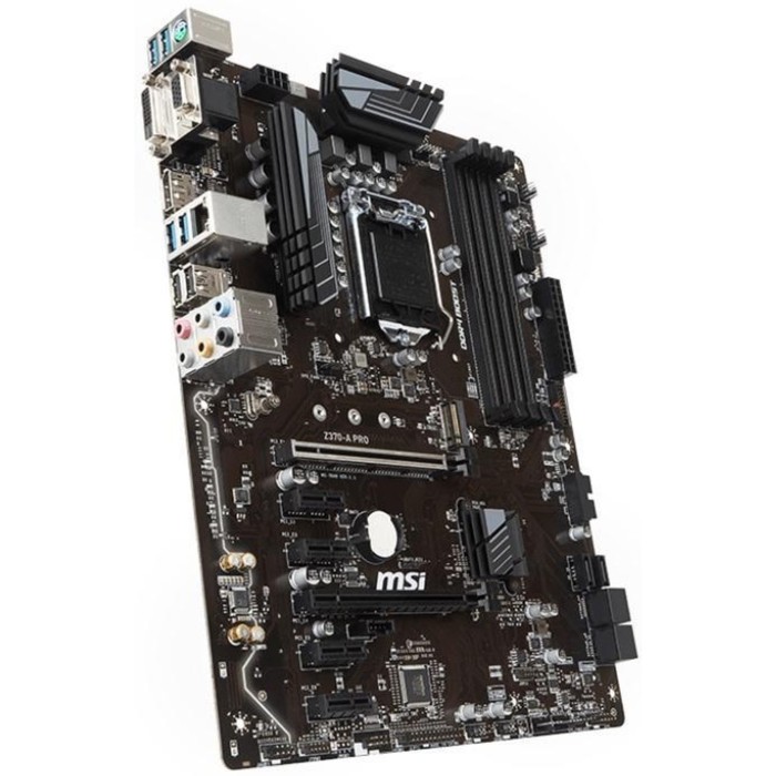 Материнская плата MSI Z370-A PRO, Soc-1151v2, Intel Z370, 4xDDR4, ATX, Ret