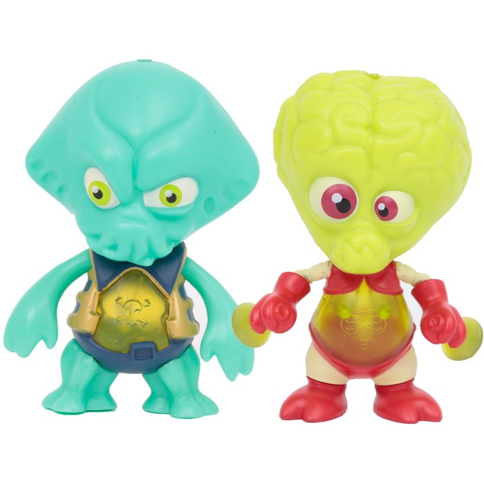 Фигурки в блистере Exogini "Кэптэн Паррот и Док", 2 шт.