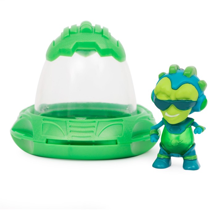 Фигурка с летающей тарелкой Exogini "Бэд Макс"