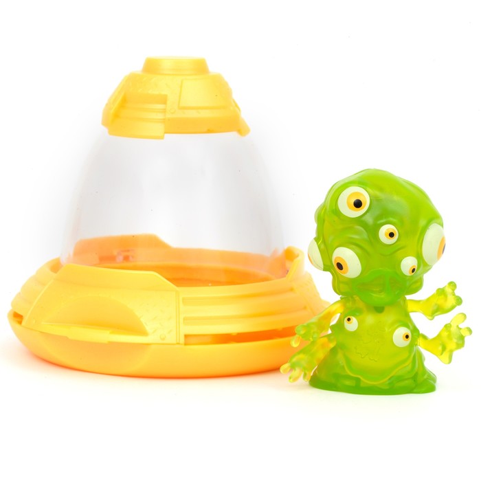 Фигурка с летающей тарелкой Exogini "Гургл"