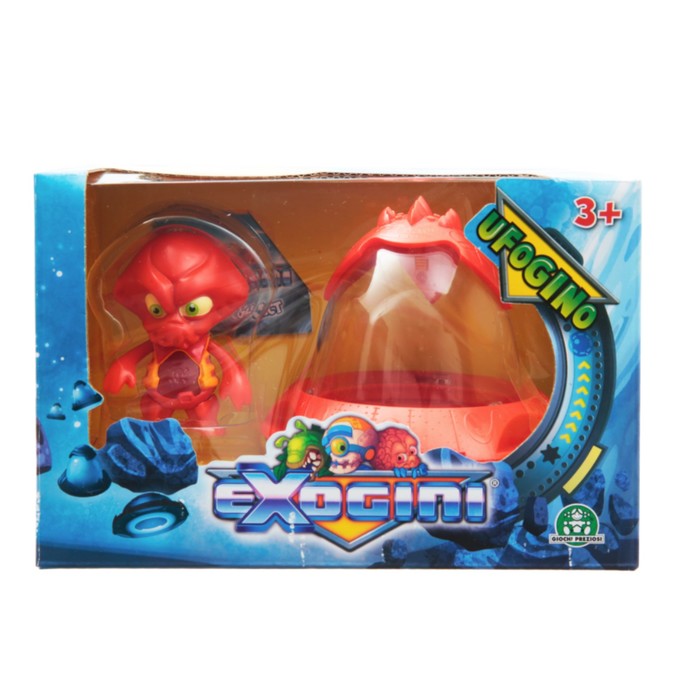 Фигурка с летающей тарелкой Exogini "Эс Джонс"