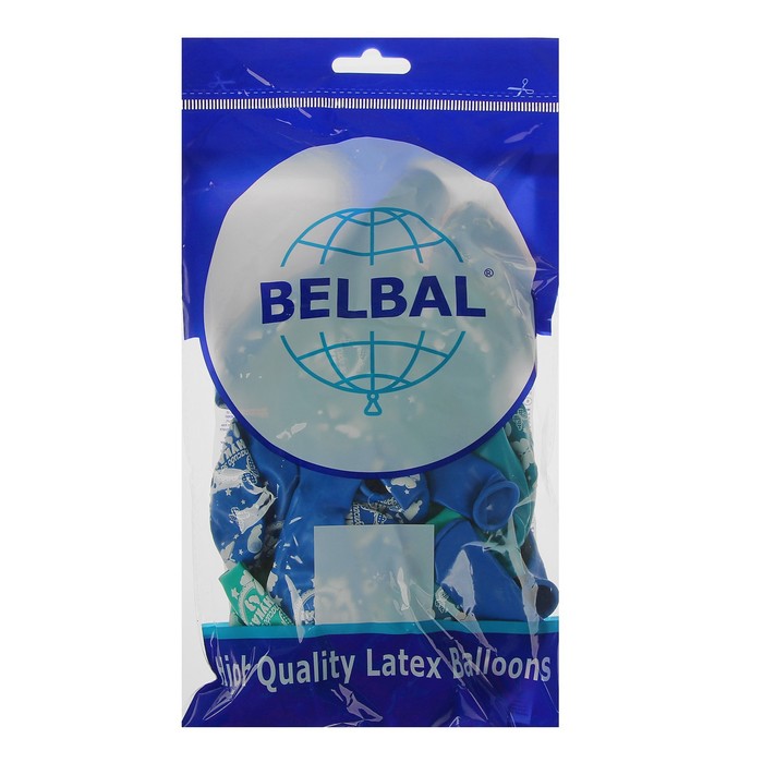 Шар латексный 14" Спасибо за внука, 25шт., МИКС