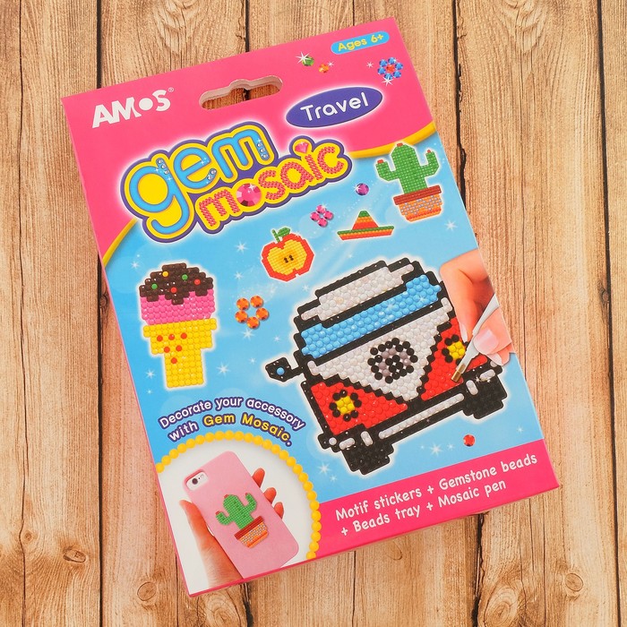 Мозаика стразами "Весёлое путешествие"