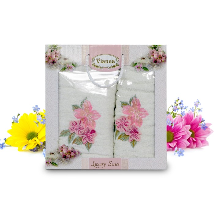 КМП Vianna, размер 50х90 см, 70х140 см, махра 8041-07