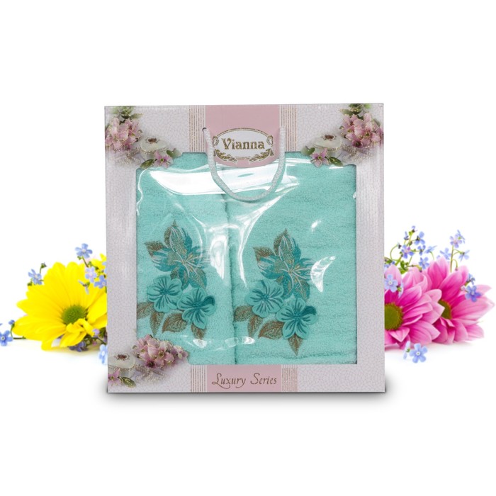 КМП Vianna, размер 50х90 см, 70х140 см, махра 8041-09