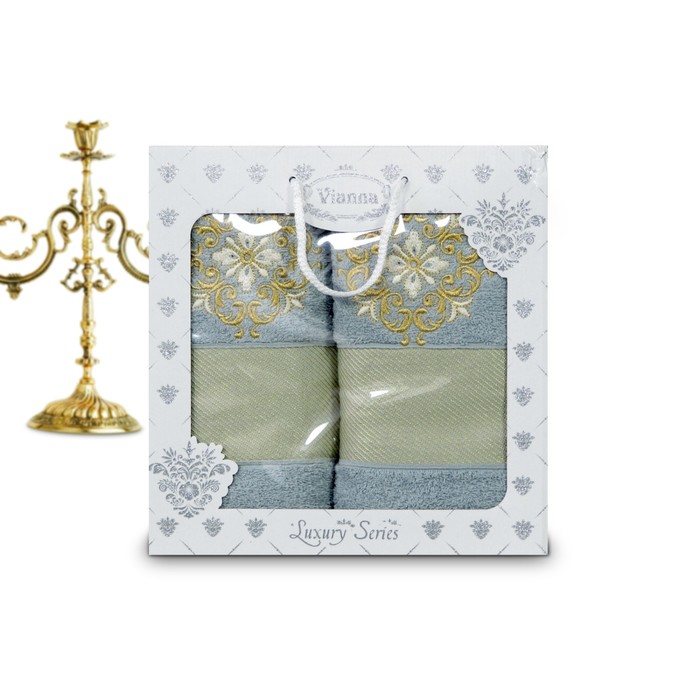 КМП Vianna, размер 50х90 см, 70х140 см, махра 8049-03