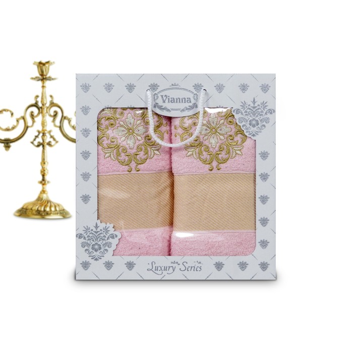 КМП Vianna, размер 50х90 см, 70х140 см, махра 8049-05