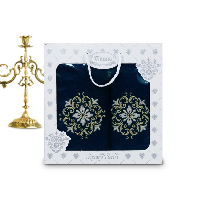 КМП Vianna, размер 50х90 см, 70х140 см, махра 8049-08