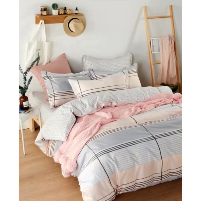 КПБ 2 сп., 220х245 см, 180х210 см, 70х70 см-2 шт., сатин TPIG2-296-70