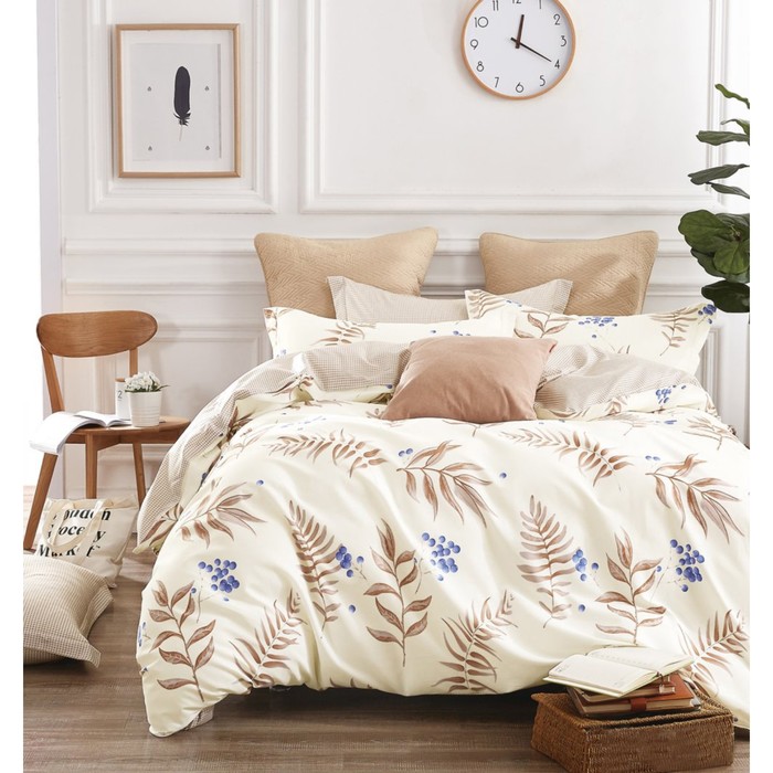 КПБ 1,5 сп, 180х230 см, 150х200 см, 50х70 см, 70х70 см по 1 шт., сатин TPIG4-401