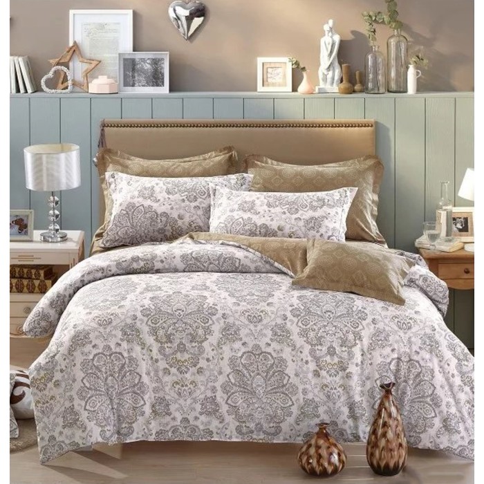 КПБ евро, 230х250 см, 200х220 см, 50х70 см, 70х70 см по 2 шт., сатин TPIG6-273