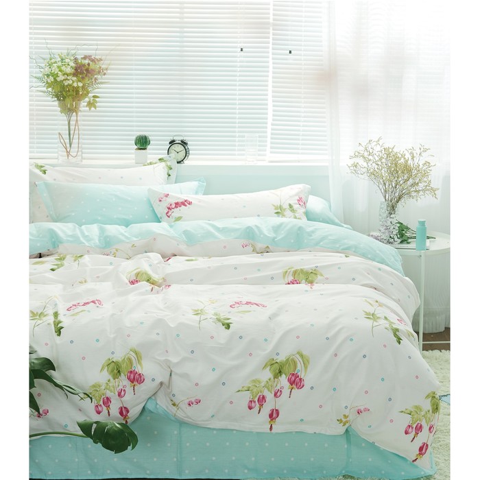 КПБ 1,5 сп, 180х230 см, 150х200 см, 50х70 см, 70х70 см по 1 шт., сатин TPIG4-371