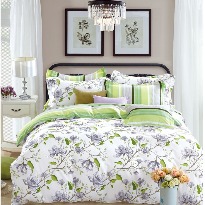 КПБ 2 сп., 220х245 см, 180х210 см, 50х70 см-2 шт., сатин TPIG2-381-50