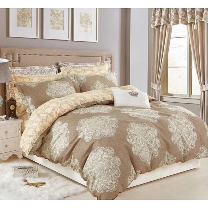 КПБ евро, 230х250 см, 200х220 см, 50х70 см, 70х70 см по 2 шт., сатин TPIG6-333