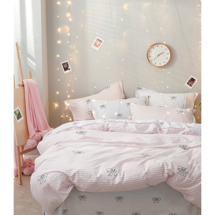 КПБ дуэт, 220х245 см, 160х210 см-2 шт., 50х70 см-2 шт., сатин TPIG5-341