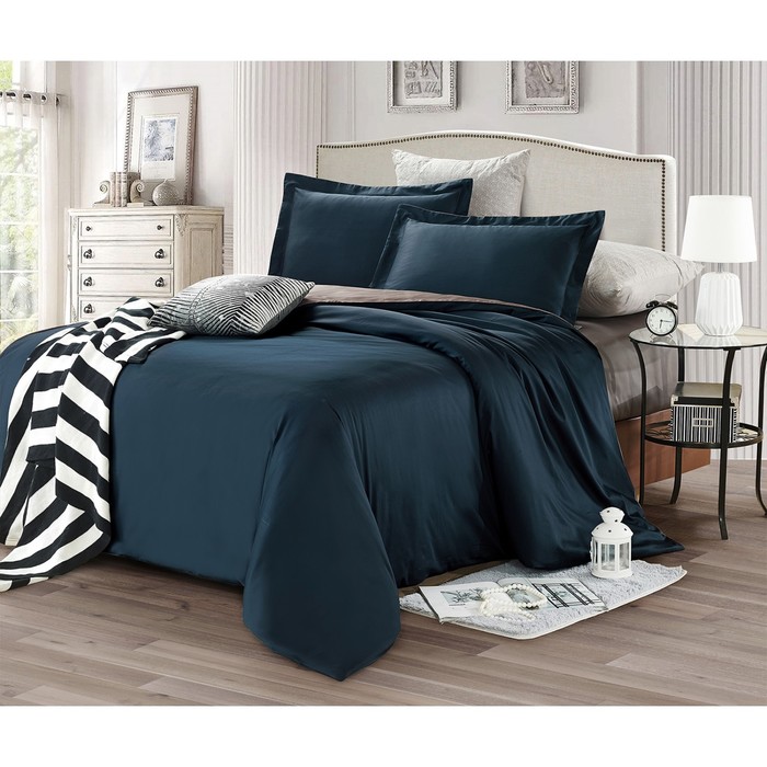 КПБ евро, 250х250 см, 200х220 см, 50х70 см-2 шт., мако-сатин CIS07-17