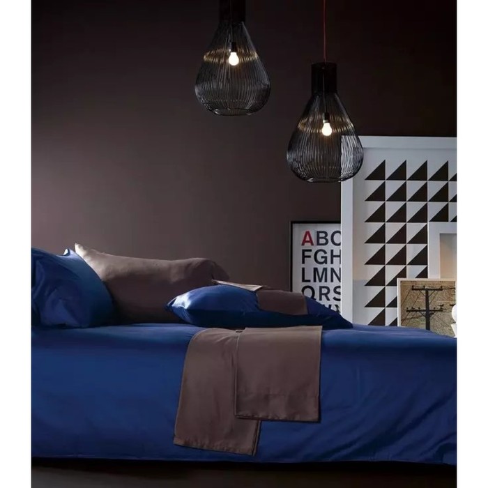 КПБ евро, 250х250 см, 200х220 см, 50х70 см-2 шт., мако-сатин CIS07-18