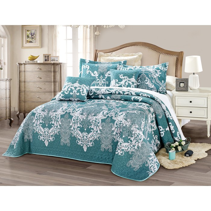 Комплект Madeira: покрывало 240 × 260 см, наволочки 50 × 50 см, 50 × 70 см по 2 шт