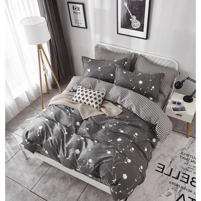 КПБ 2 сп., 220х245 см, 180х210 см, 70х70 см-2 шт., сатин TPIG2-353-70