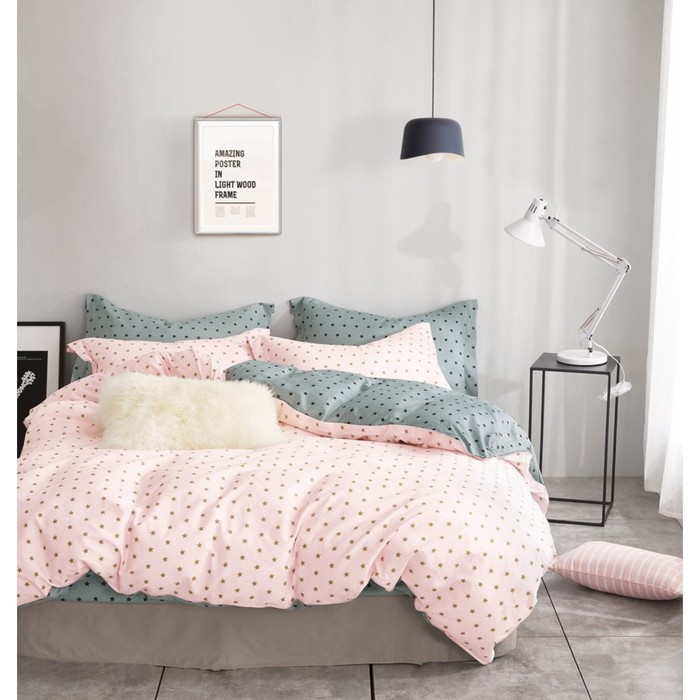 КПБ дуэт, 220х245 см, 160х210 см-2 шт., 50х70 см-2 шт., сатин TPIG5-389