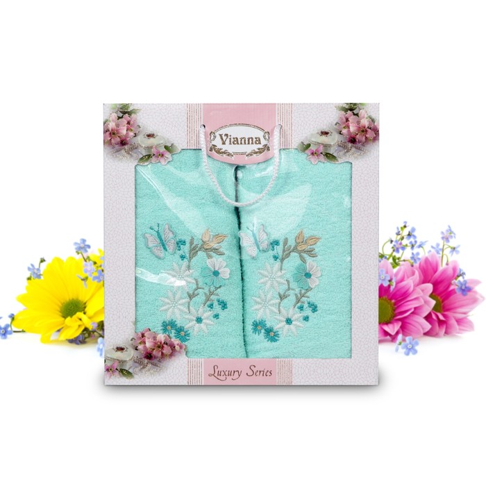 КМП Vianna, размер 50х90 см, 70х140 см, махра 8014-03