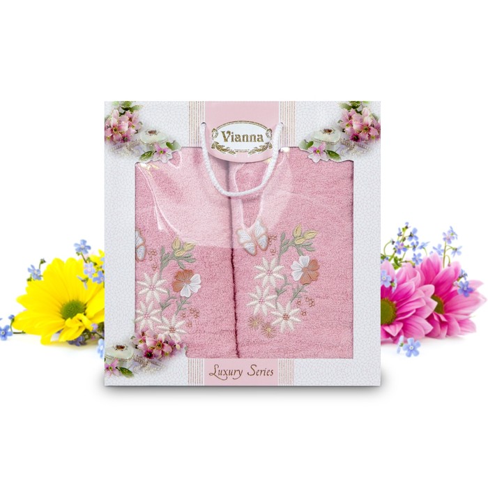 КМП Vianna, размер 50х90 см, 70х140 см, махра 8014-06