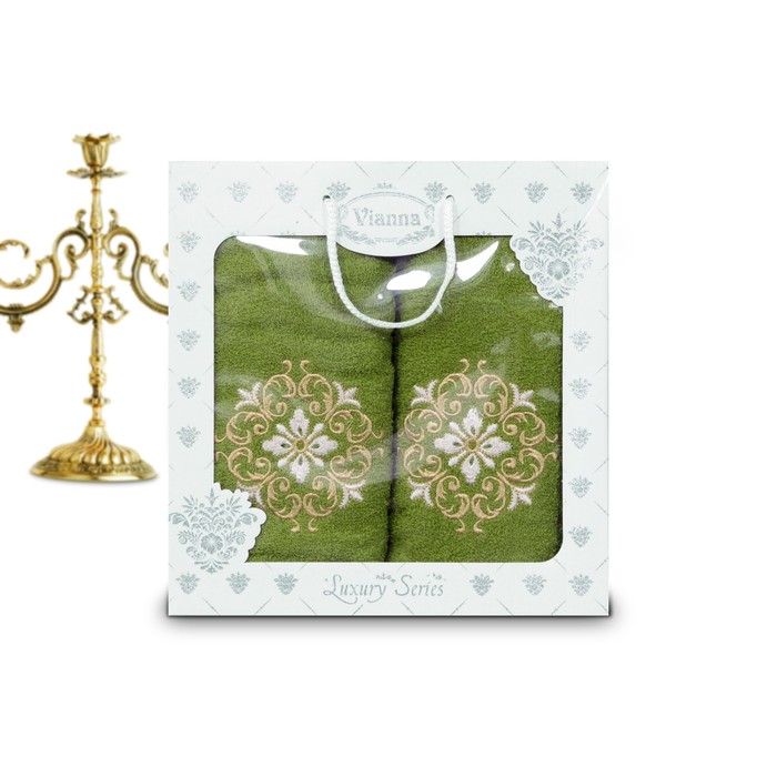 КМП Vianna, размер 50х90 см, 70х140 см, махра 8049-04