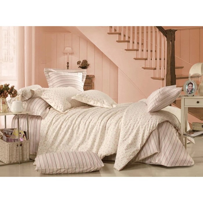 КПБ евро, 230х250 см, 200х220 см, 50х70 см, 70х70 см по 2 шт., сатин TPIG6-633