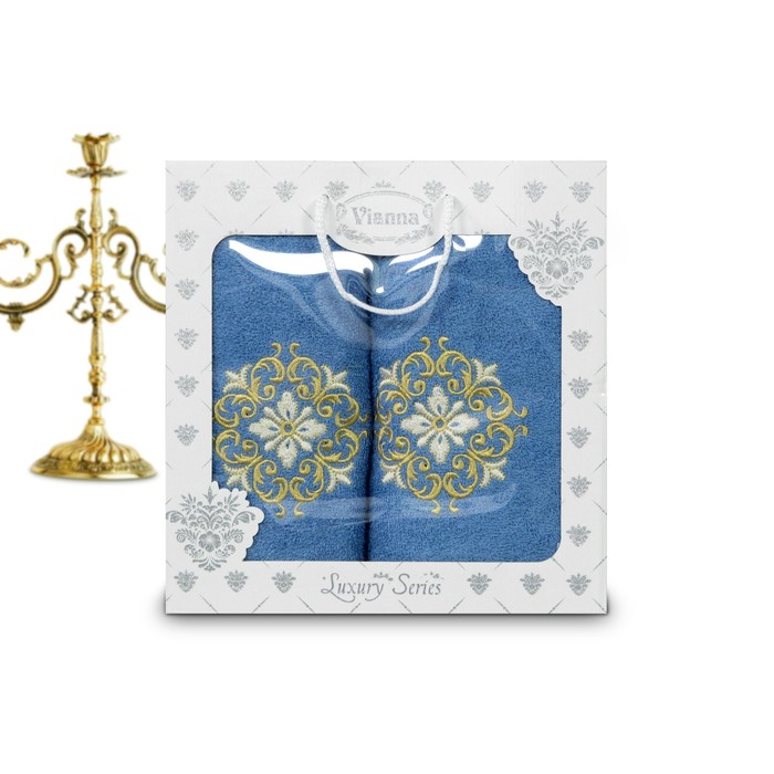 КМП Vianna, размер 50х90 см, 70х140 см, махра 8049-02