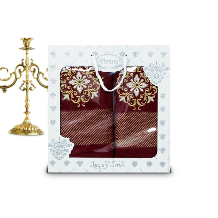 КМП Vianna, размер 50х90 см, 70х140 см, махра 8049-07