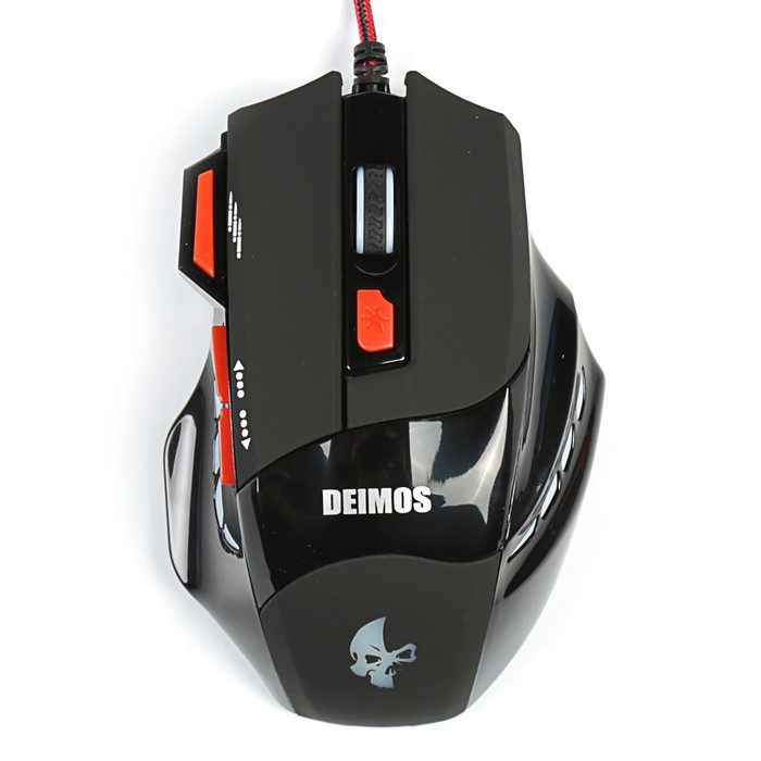 Мышь проводная игровая Jet.A DEIMOS JA-GH30 (1000/1600/2000 dpi,7 кнопок,LED-подсветка, USB)