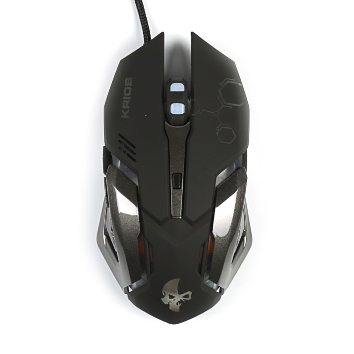 Мышь проводная игровая Jet.A KRIOS JA-GH31(800/1200/1600/2400dpi,6 кнопок,LED-подсветка,USB)