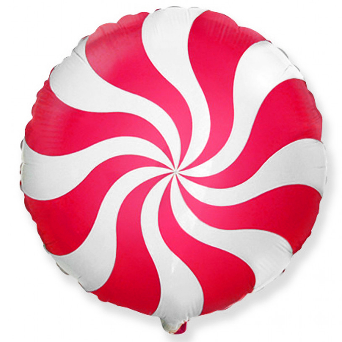 Шар фольгированный 18" "Конфета красная"