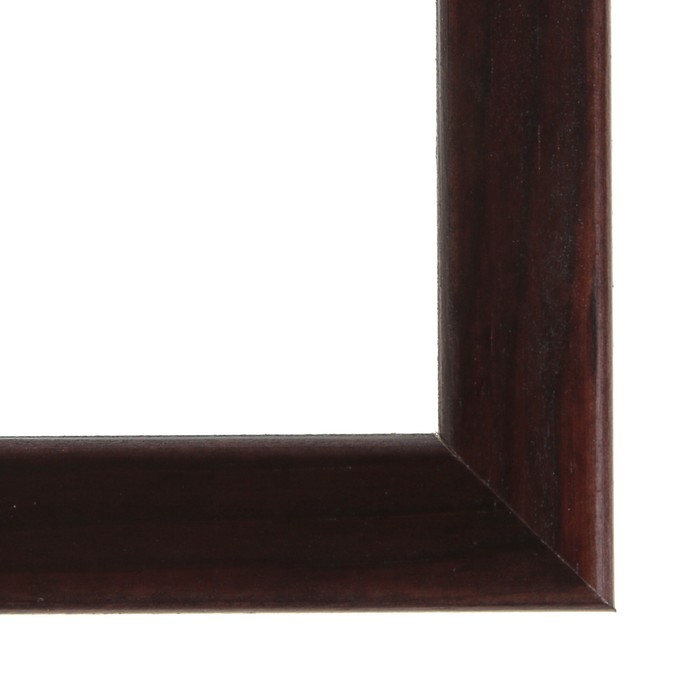 Рама для зеркал и картин 18х24х1,8 см, Sasha тёмно-коричневая
