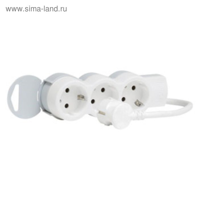 

Удлинитель Legrand, 3х1. 5 м, с заземл., 695001