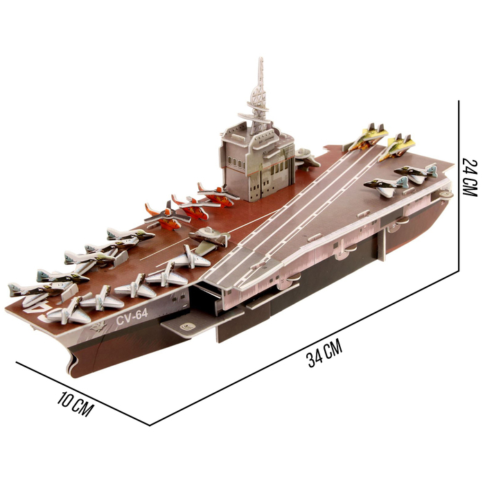 Конструктор 3D «Военный корабль»