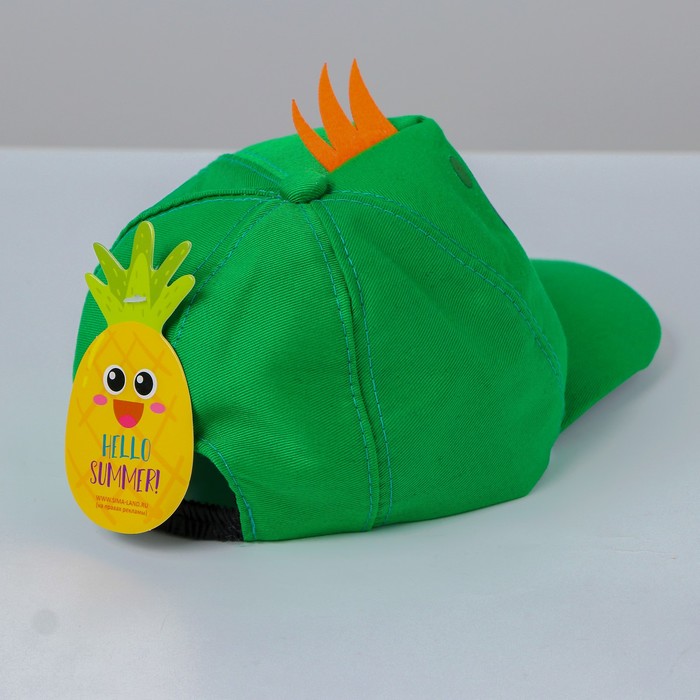 Кепка детская "Динозаврик", р-р. 44-48, 2-3 года