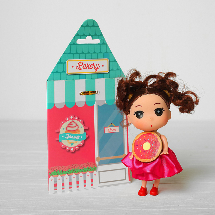 Кукла-подвеска "Алина", 9 см, МИКС