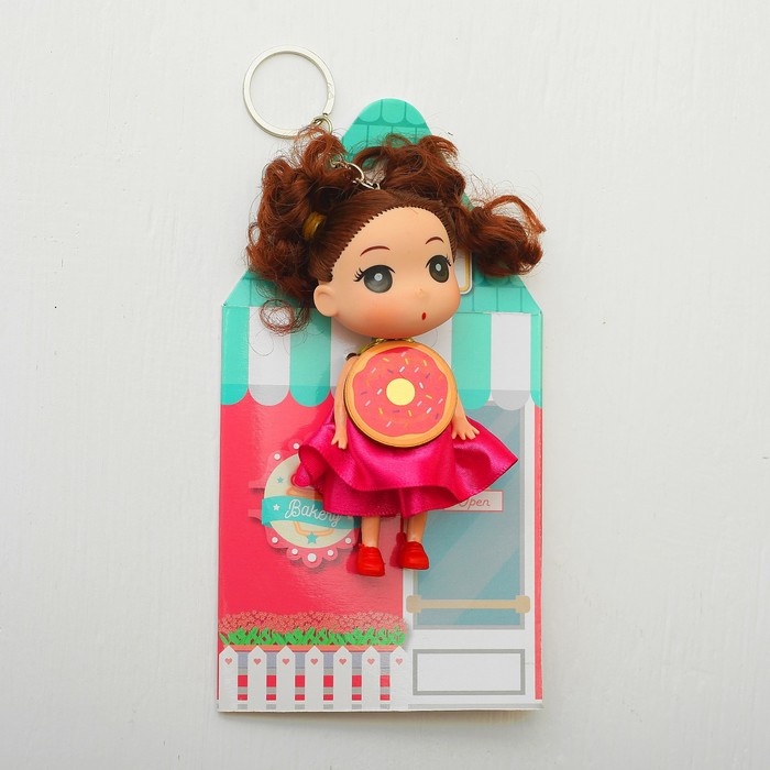 Кукла-подвеска "Алина", 9 см, МИКС