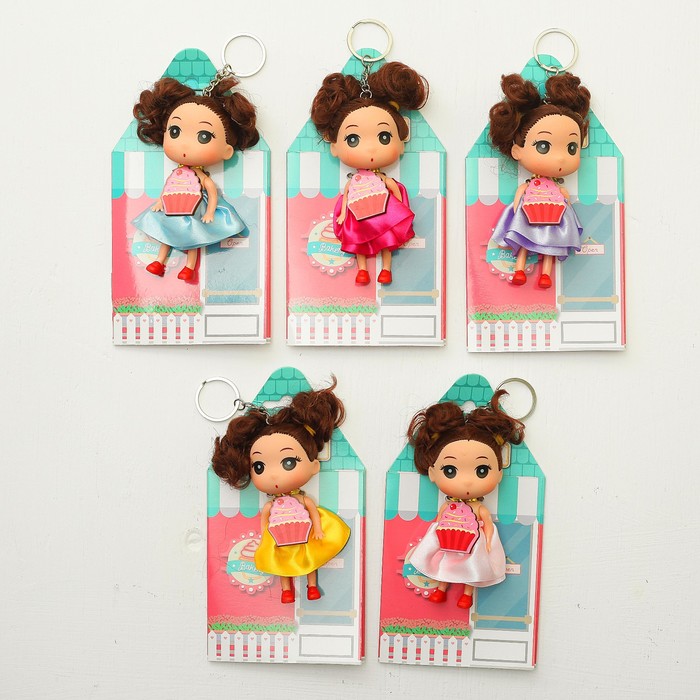 Кукла-подвеска "Танюша", 9 см, МИКС