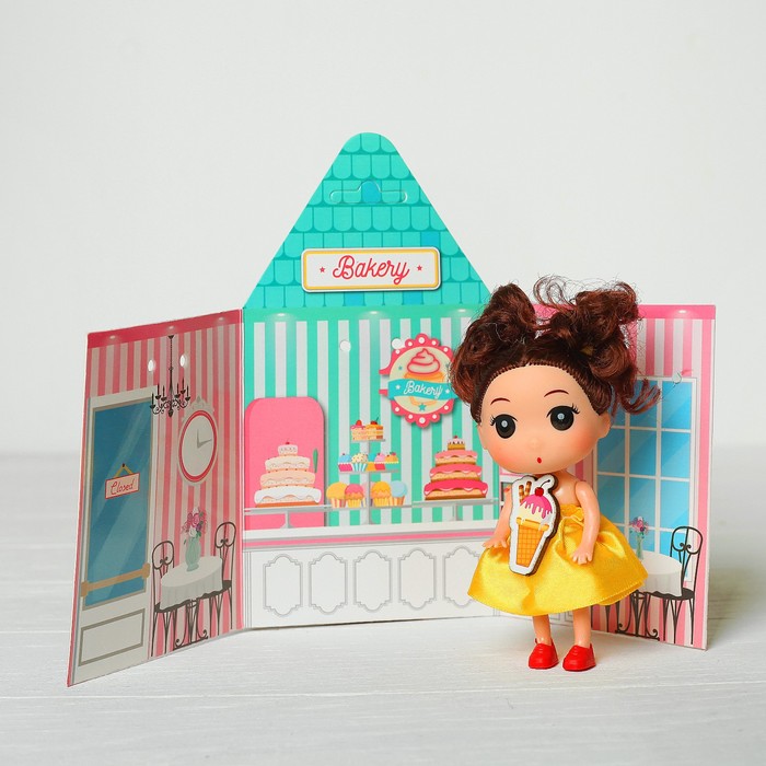 Кукла-подвеска "Настенька", 9 см, МИКС