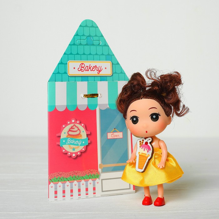 Кукла-подвеска "Настенька", 9 см, МИКС