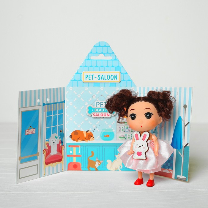 Кукла-подвеска "Мила", 9 см, МИКС