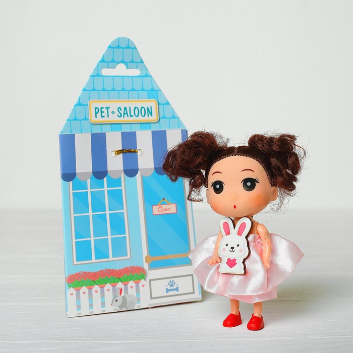 Кукла-подвеска "Мила", 9 см, МИКС