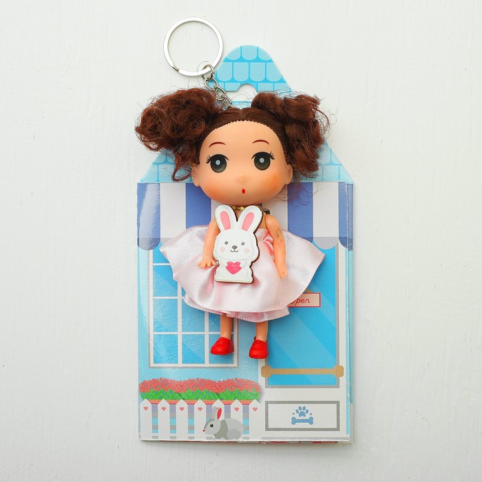 Кукла-подвеска "Мила", 9 см, МИКС