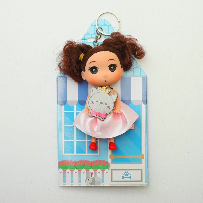 Кукла-подвеска "Иришка", 9 см, МИКС