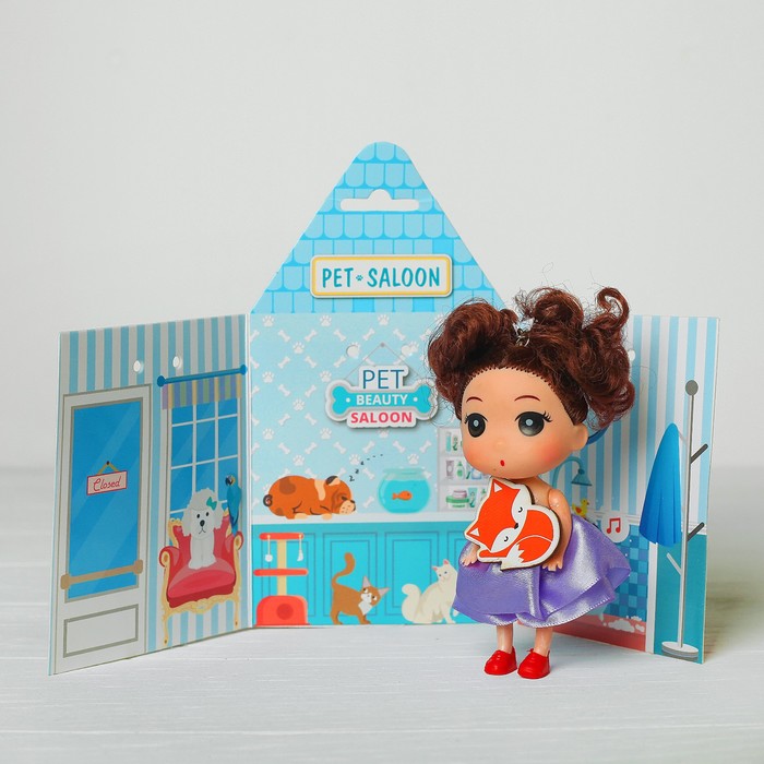 Кукла-подвеска "Маруся", 9 см, МИКС