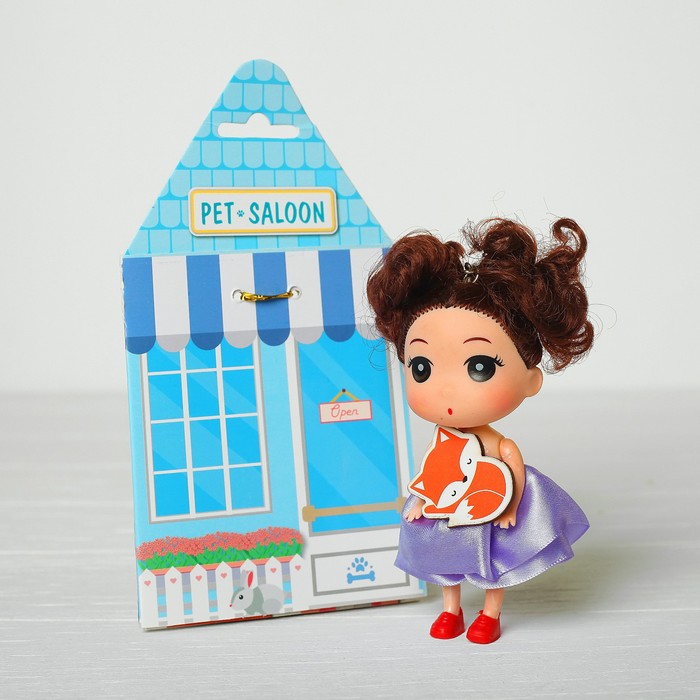 Кукла-подвеска "Маруся", 9 см, МИКС