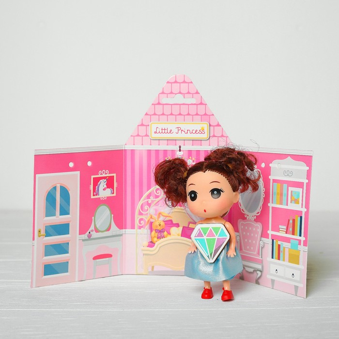 Кукла-подвеска "Анечка", 9 см, МИКС