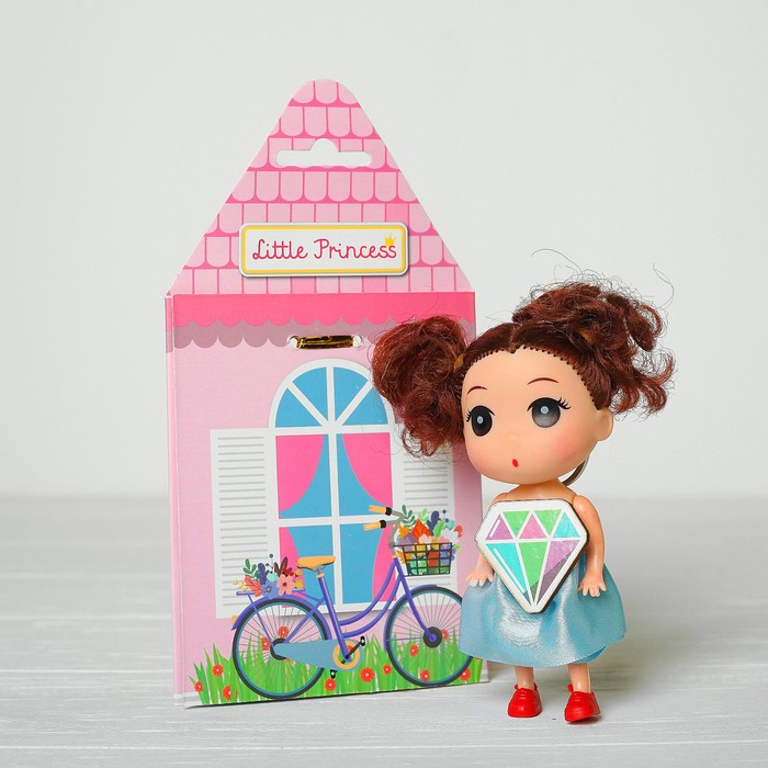 Кукла-подвеска "Анечка", 9 см, МИКС